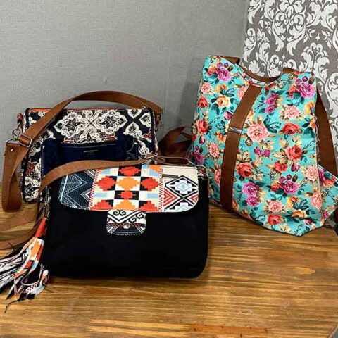 Bolsa De Tecido Avançado Com Claudia Fonseca